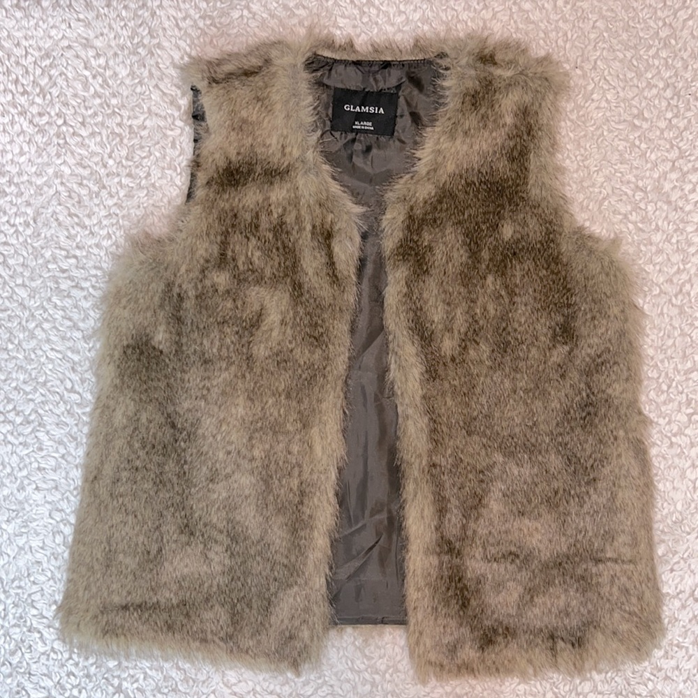 Fashion Faux Fur Vest